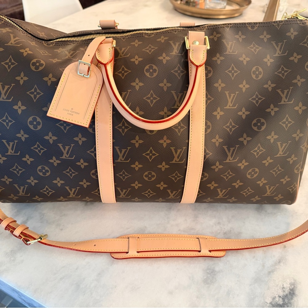 Louis Vuitton Monogram Keepall Monogram 50